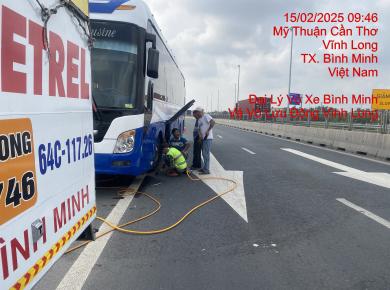 Cứu hộ lưu động trên cao tốc Cần Thơ Mỹ Thuận! tìm đến ai?