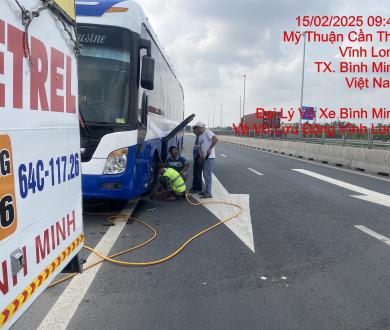 Cứu hộ lưu động trên cao tốc Cần Thơ Mỹ Thuận! tìm đến ai?