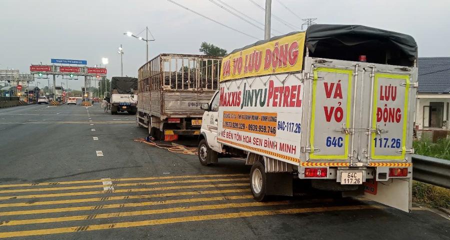 Cứu hộ cao tốc mỹ thuận cần thơ