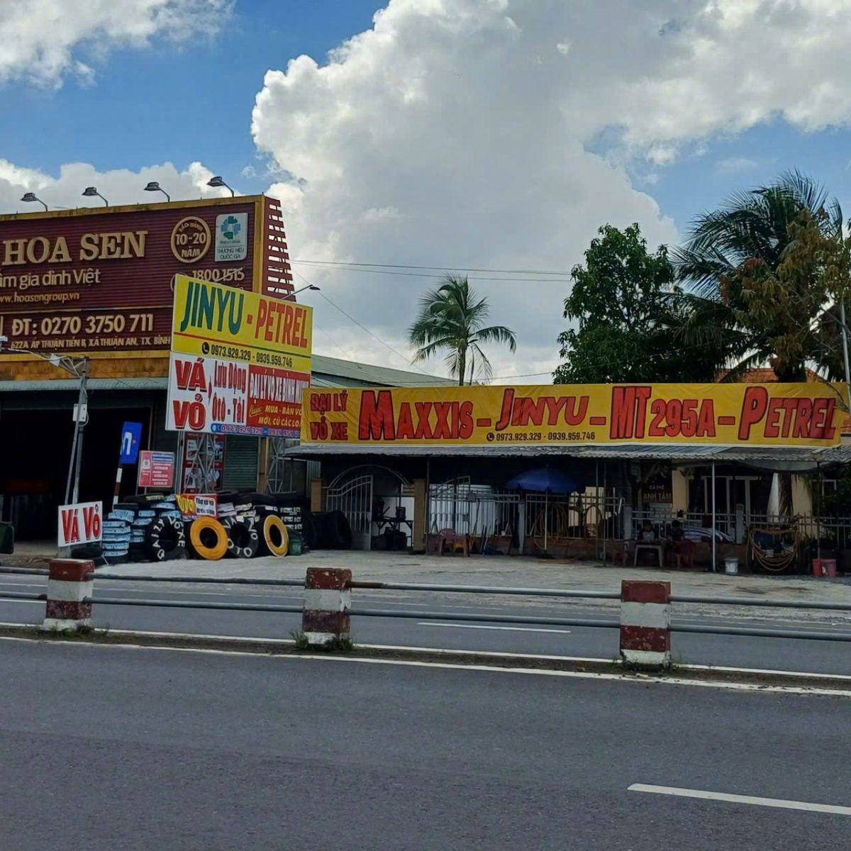 VÁ VỎ LƯU ĐỘNG BÌNH MINH VĨNH LONG