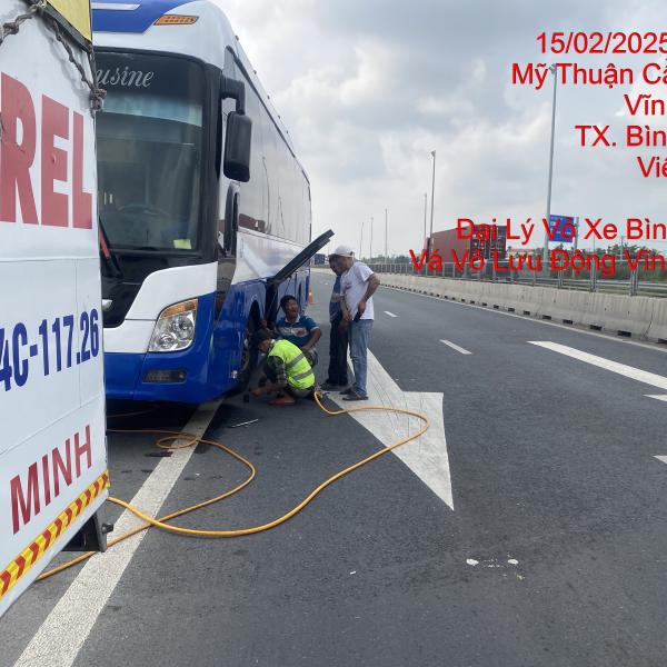 Cứu hộ lưu động Cao tốc Mỹ Thuận Cần Thơ